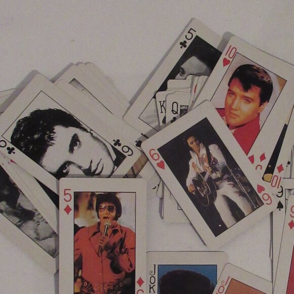 Elvis Presley, deck of playing cards plus a 16 month Vintage Mini calendar - Picture 3 of 11